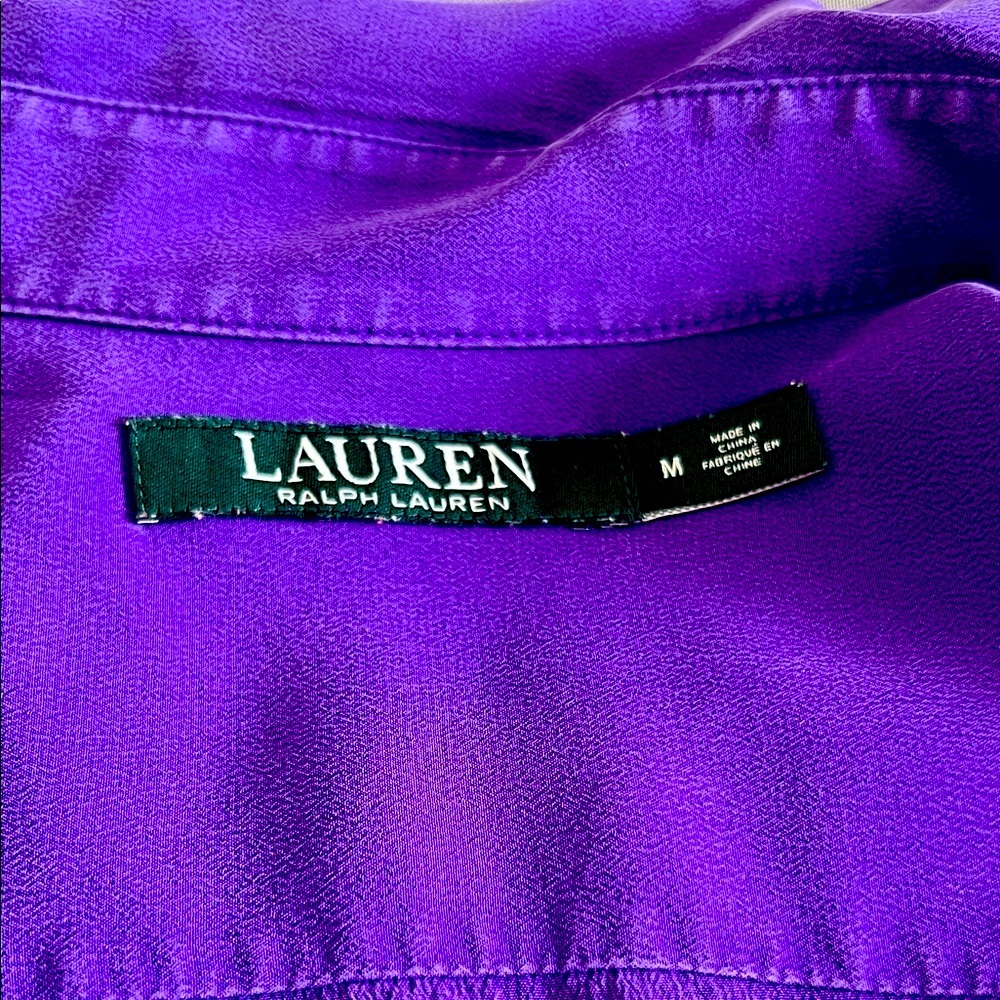Lauren Ralph Lauren  Button Down Shirt size M - Picture 5 of 5